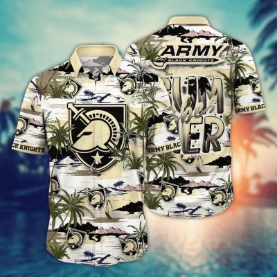 Army Black Knights NCAA Flower Aloha Hawaiian Shirt 8, NCAA Hawaiian Shirt