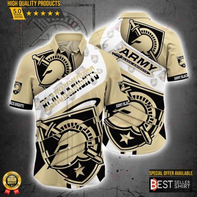 Army Black Knights NCAA Logo 3d Hawaiian Shirts Men Youth - Best Seller Shirts Design In Usa