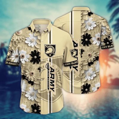 Army Black Knights Style Hot Trending Summer NCAA Flower Aloha Hawaiian Shirt, NCAA Hawaiian Shirt
