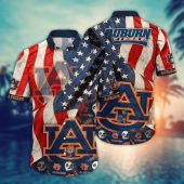 Auburn Tigers NCAA Flower Aloha Hawaiian Shirt 8, NCAA Hawaiian Shirt