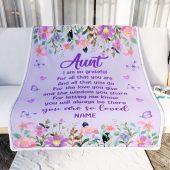 Aunt Blanket From Niece Nephew Floral Butterfly Love You Give Personalized Blanket For Mom Mother S Day Gifts Blanket 2 Nue9nh.jpg - demo10