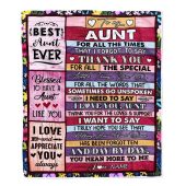 Aunt Blanket From Niece Nephew Thank You For The Love Personalized Blanket For Mom Mother S Day Gifts Blanket 1 Xflaxp.jpg - demo10