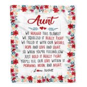 Aunt Blanket From Niece Nephew We Hugged This Blanket Personalized Blanket For Mom Mother S Day Gifts Blanket 1 Tjgoib.jpg - demo10