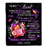 Aunt Blanket From Niece Nephew We Made This Special Blanket Flower Personalized Blanket For Mom Mother S Day Gifts Blanket 1 Cbipcb.jpg - demo10