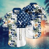 BYU Cougars NCAA Flower Aloha Hawaiian Shirt 11, NCAA Hawaiian Shirt