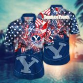 BYU Cougars NCAA Flower Aloha Hawaiian Shirt 12, NCAA Hawaiian Shirt