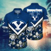 BYU Cougars NCAA Flower Aloha Hawaiian Shirt 4, NCAA Hawaiian Shirt