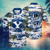 BYU Cougars NCAA Flower Aloha Hawaiian Shirt 9, NCAA Hawaiian Shirt