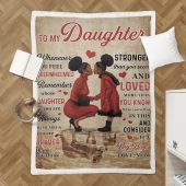 Black Mom Daughter Art Blanket For Mom To Black Daughter Fleece Blanket Blankets For Mothers Day 1 O5cb3g.jpg - demo10