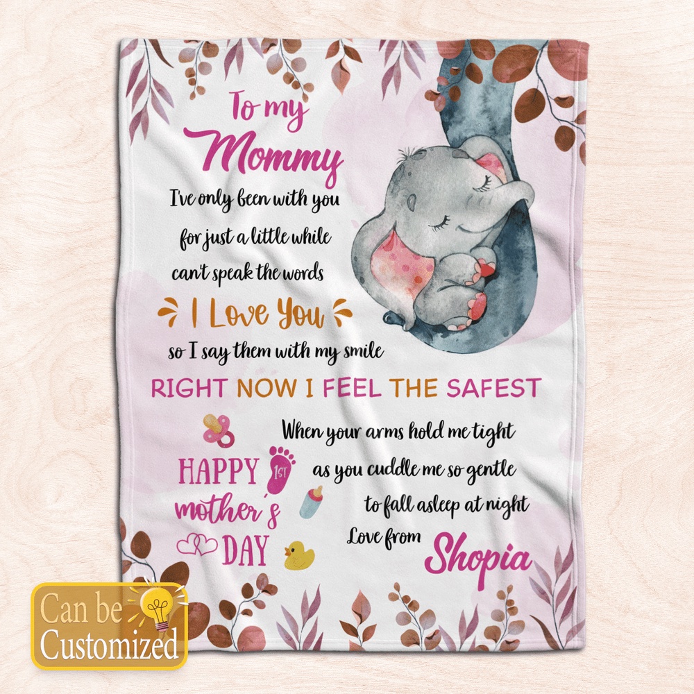 Blanket For Mom I Have Only Been With You Custom Name Blanket, Blankets For Mothers Day