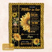 Blanket For Mother In Law All The While My Love For Your Son Custom Name Blanket Mother S Day Blankets For Mothers Day 3 Crznrg.jpg - demo10