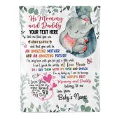 Blanket For New Mom Dad Cute Baby Elephant Girl Top Of My Heart From Baby Blanket Blankets For Mothers Day 1 Cmcemk.jpg - demo10
