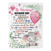Blanket For New Mom Pink Newborn Baby Elephants Say With Smile From Baby Blanket Blankets For Mothers Day 1 Dtfi7x.jpg - demo10