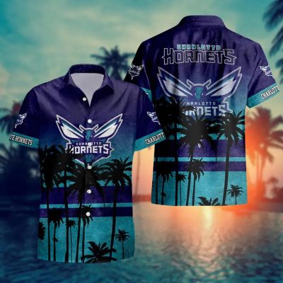 Charlotte Hornets Aloha Hawaiian Shirt, NCAA Hawaiian Shirt