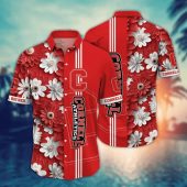 Cornell Big Red Style Hot Trending Summer NCAA Flower Aloha Hawaiian Shirt, NCAA Hawaiian Shirt