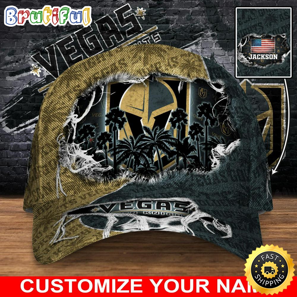 Customized NHL Vegas Golden Knights Baseball Cap New Collection For Sports Fans Customized NHL Vegas Golden Knights Baseball Cap New Collection For Sports Fans