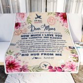 Dear Mom Blanket From Daughter Son Child There Are No Words Good Enough To Express Flower Personalized Blanket For Mom Mother S Day Gifts Blanket 2 Dcwfrl.jpg - demo10