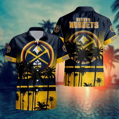 Denver Nuggets Aloha Hawaiian Shirt, NCAA Hawaiian Shirt