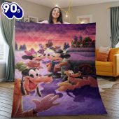 Disney Mickey Mouse And Friends Blanket - Musicdope90s
