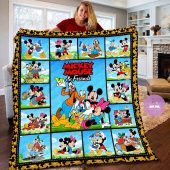 Disney Mickey Mouse And Friends Fleece Blanket For Baby
