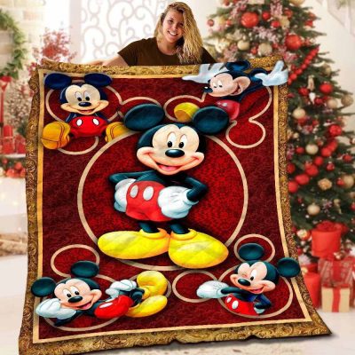 Disney Mickey Mouse Baby Plush Blanket - Musicdope90s