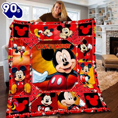 Disney Mickey Mouse Cute Lovely Blanket 2 - Musicdope90s