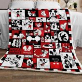 Disney Mickey Mouse Fleece Blanket For Lovers - Musicdope90s