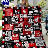 Disney Mickey Mouse, Mickey Logo, Disney Squad Blanket - Musicdope90s