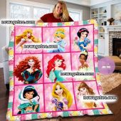 Disney Princesses Fleece Blanket For Baby