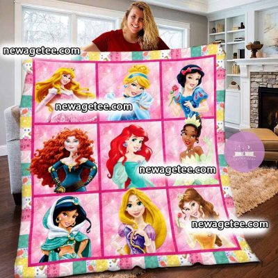 Disney Princesses Fleece Blanket For Baby