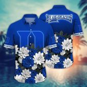 Duke Blue Devils NCAA Flower Aloha Hawaiian Shirt 13, NCAA Hawaiian Shirt