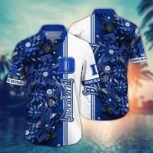 Duke Blue Devils NCAA Flower Aloha Hawaiian Shirt 3, NCAA Hawaiian Shirt