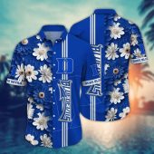 Duke Blue Devils Style Hot Trending Summer NCAA Flower Aloha Hawaiian Shirt, NCAA Hawaiian Shirt