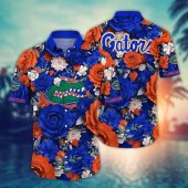 Florida Gators NCAA Flower Aloha Hawaiian Shirt 4, NCAA Hawaiian Shirt