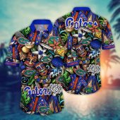 Florida Gators NCAA Flower Aloha Hawaiian Shirt 6, NCAA Hawaiian Shirt
