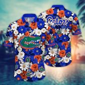 Florida Gators NCAA Flower Aloha Hawaiian Shirt 8, NCAA Hawaiian Shirt