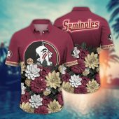 Florida State Seminoles NCAA Flower Aloha Hawaiian Shirt 13, NCAA Hawaiian Shirt