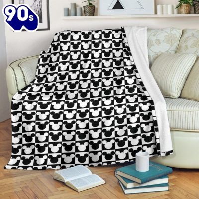 Funny Mickey Hat Disney Fleece Blanket Gift For Fan - Musicdope90s