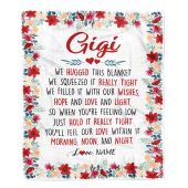 Gigi Blanket From Grandkids Grandson Granddaughter We Hugged This Blanket Personalized Blanket For Mom Mother S Day Gifts Blanket 1 Svfpyz.jpg - demo10