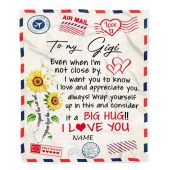 Gigi Blanket From Grandkids Love Big Hug Air Mail Letter Sunflower Personalized Blanket For Mom Mother S Day Gifts Blanket 1 Wdr9rd.jpg - demo10
