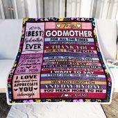 Godmother Blanket From Niece Nephew Thank You For The Love Personalized Blanket For Mom Mother S Day Gifts Blanket 2 R1ahca.jpg - demo10