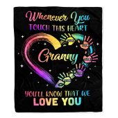 Granny Blanket From Grandkids Granddaughter Grandson We Love You Grandparent Bed Personalized Blanket For Mom Mother S Day Gifts Blanket 1 Xlhyrp.jpg - demo10