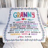 Granny Blanket From Grandkids We Hugged This Blanket Personalized Blanket For Mom Mother S Day Gifts Blanket 2 Emtuvj.jpg - demo10