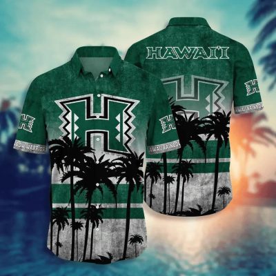 Hawaii Rainbow Warriors Aloha Hawaiian Shirt, NCAA Hawaiian Shirt