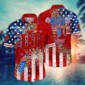 Indiana Hoosiers NCAA Aloha Hawaiian Shirt, NCAA Hawaiian Shirt