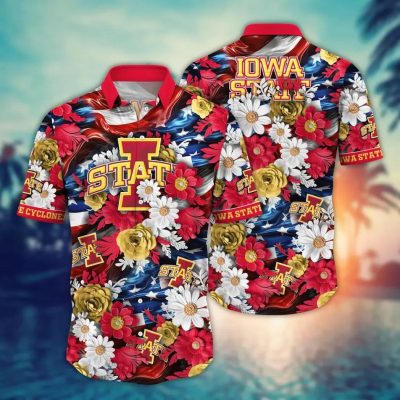 Iowa State Cyclones NCAA Aloha Hawaiian Shirt 1, NCAA Hawaiian Shirt