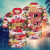 Iowa State Cyclones NCAA Flower Aloha Hawaiian Shirt 9, NCAA Hawaiian Shirt