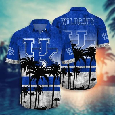 Kentucky Wildcats Aloha Hawaiian Shirt, NCAA Hawaiian Shirt