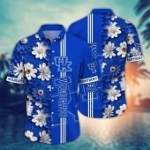 Kentucky Wildcats Style Hot Trending Summer NCAA Flower Aloha Hawaiian Shirt, NCAA Hawaiian Shirt