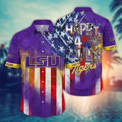 LSU TIGERS NCAA Aloha Hawaiian Shirt 2, NCAA Hawaiian Shirt LSU TIGERS NCAA Aloha Hawaiian Shirt 2, NCAA Hawaiian Shirt